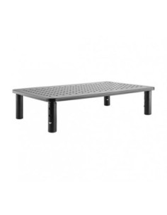 Gembird Soporte Elevador De Mesa Para Monitores Hasta 20kg Negro